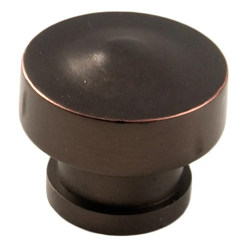 Modern Convex KnobOil Rubbed Bronze