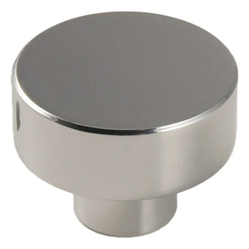 Modern Disc KnobPolished Chrome