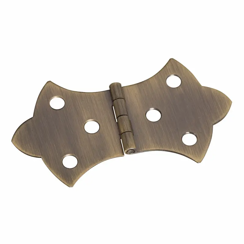 Solid Brass Butterfly HingeAntique Brass