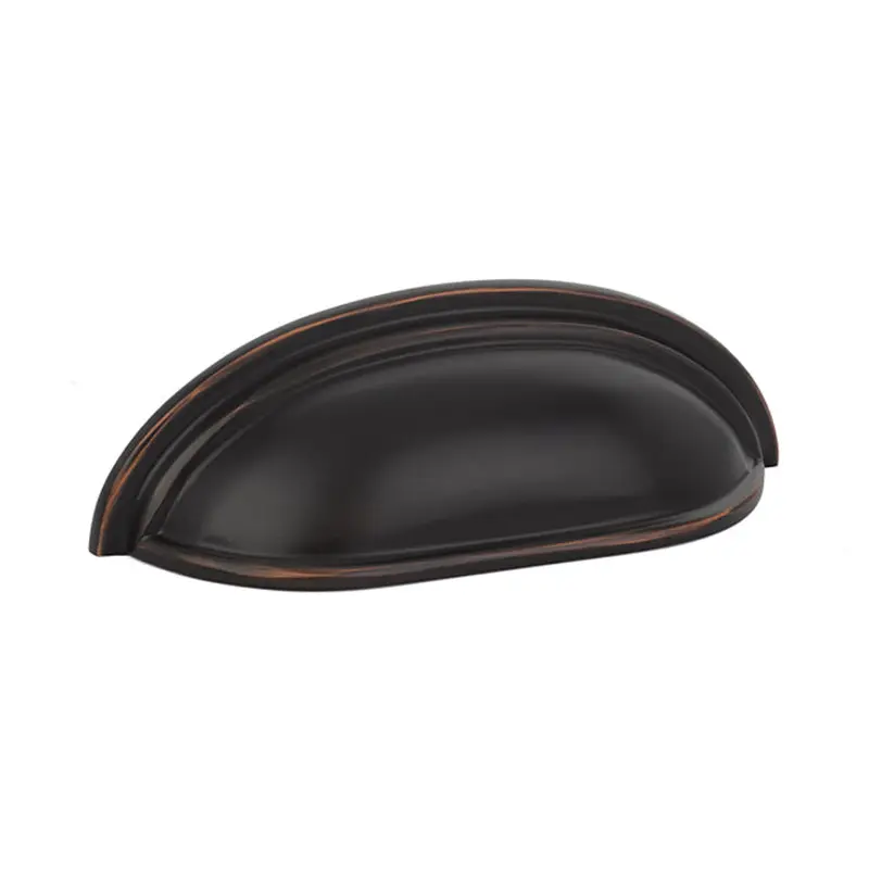 Stylish Cup PullOil Rubbed Bronze / 3"
