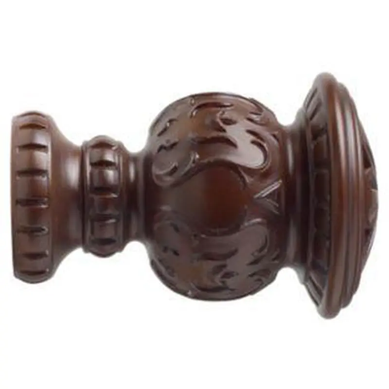2" Wood Trends Reign Finial - 083 - Mahogany