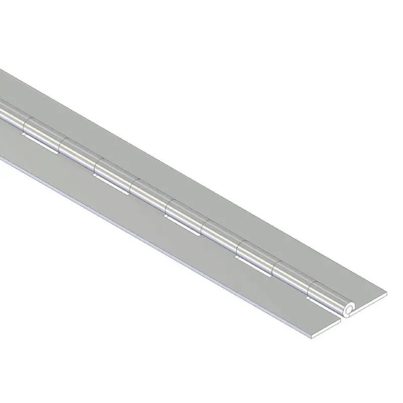 Stainless Steel Blank Piano Hinge1 - 1/16"