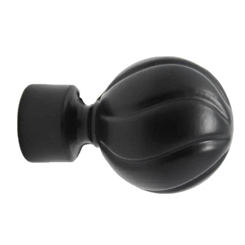Bola Finial 20mm-black