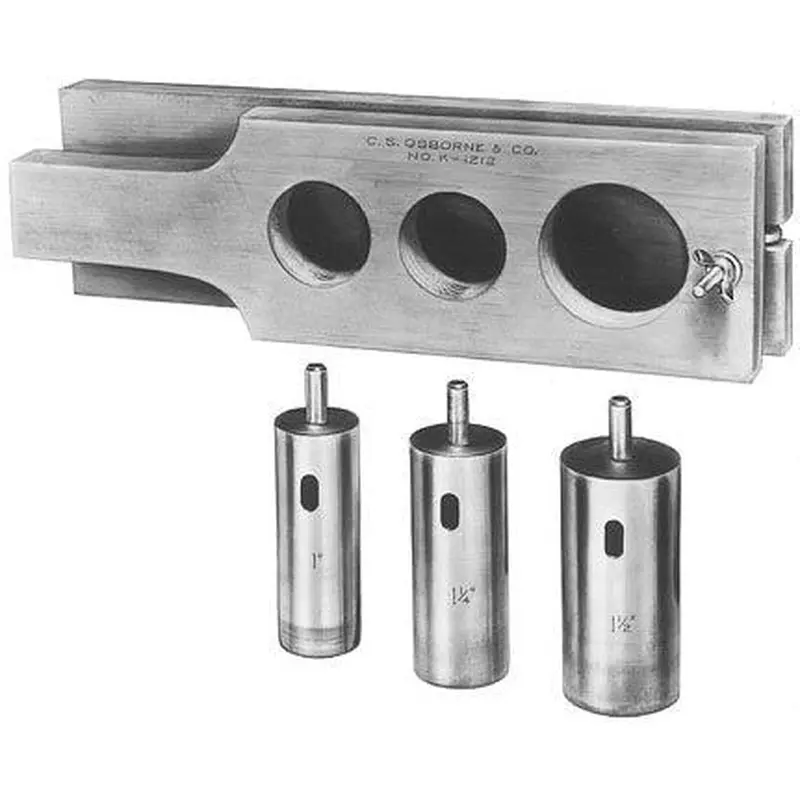 C.S. Osborne Button & Foam Cutter Set