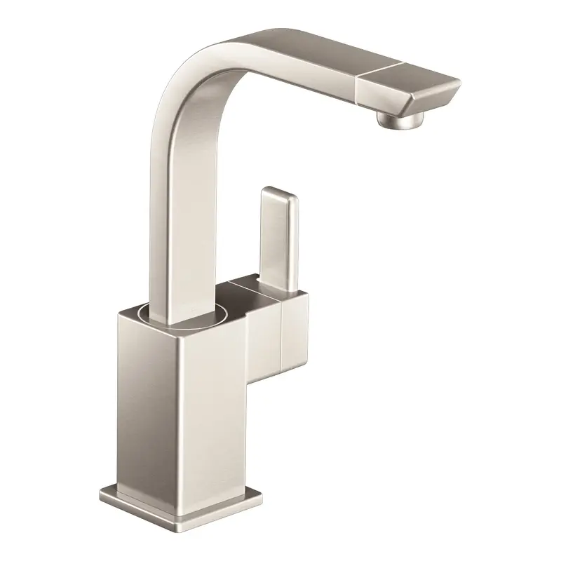 90 Degree Chrome One-Handle High Arc Bar FaucetChrome