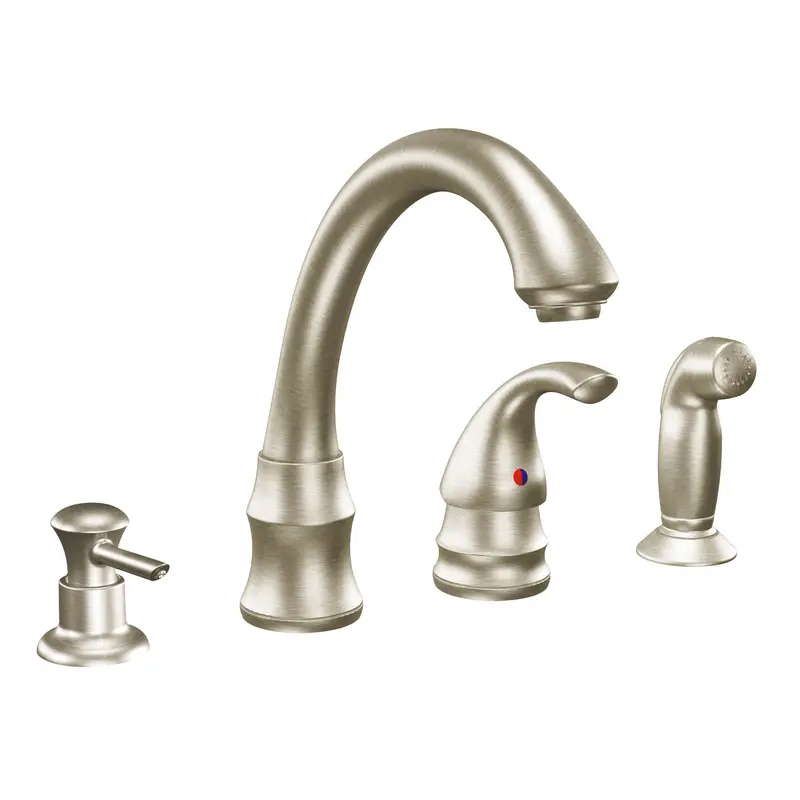 Adeline Chrome one-handle high arc kitchen faucetChrome