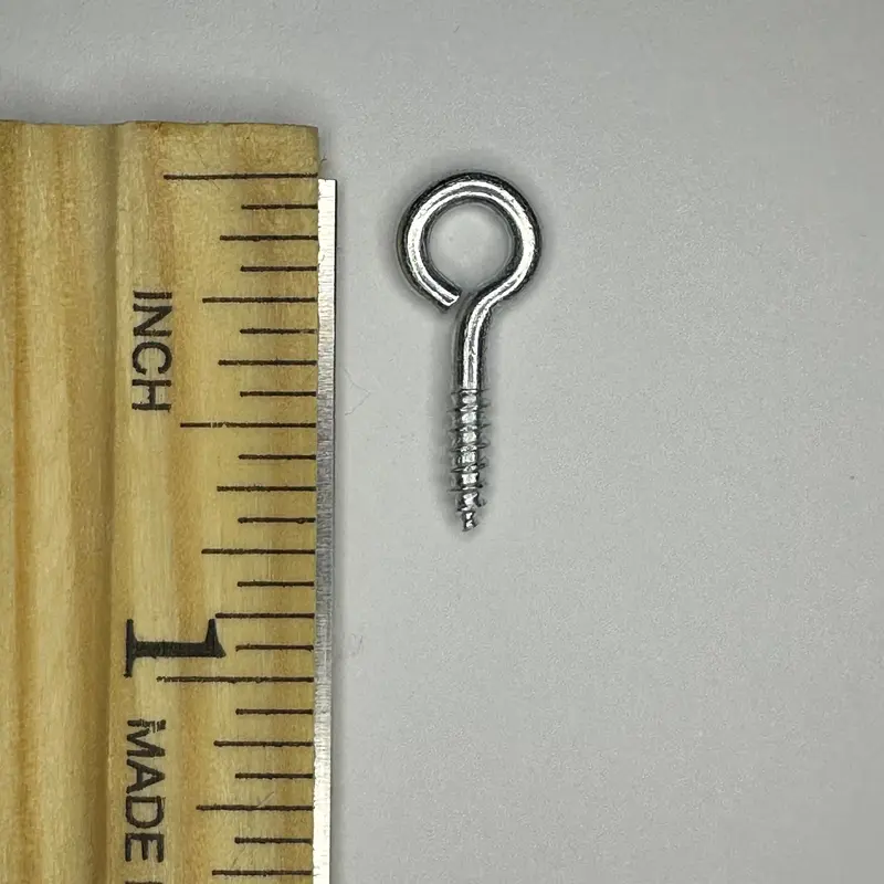 Rollease Zinc Plated Screw Eyes (200/Box)
