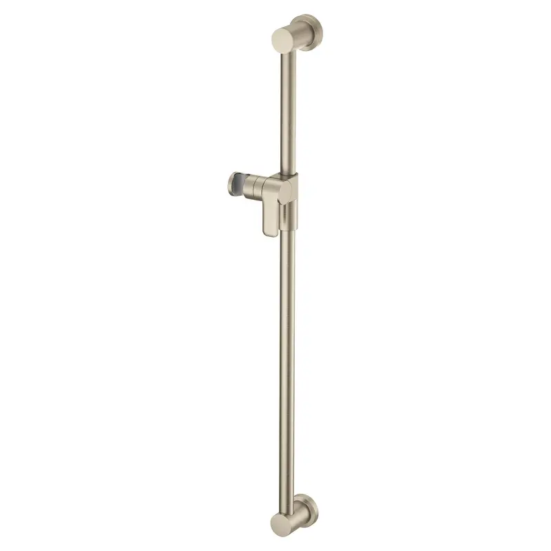 30" Slide Bar with Lever Height SelectionChrome