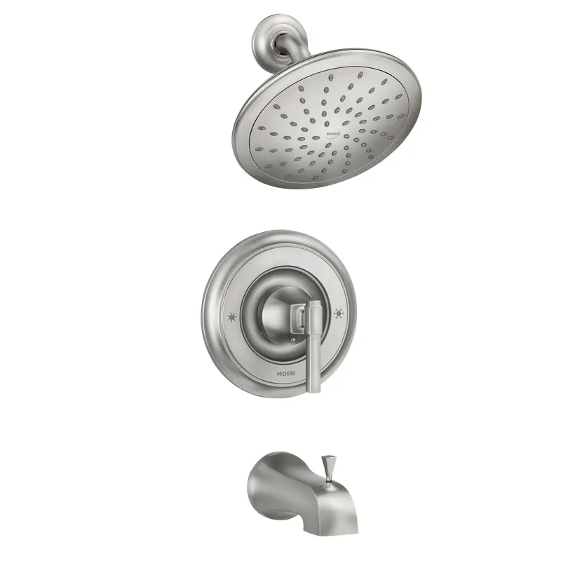 Ayda Posi-temp(r) Tub/showerSpot Resist Brushed Nickel