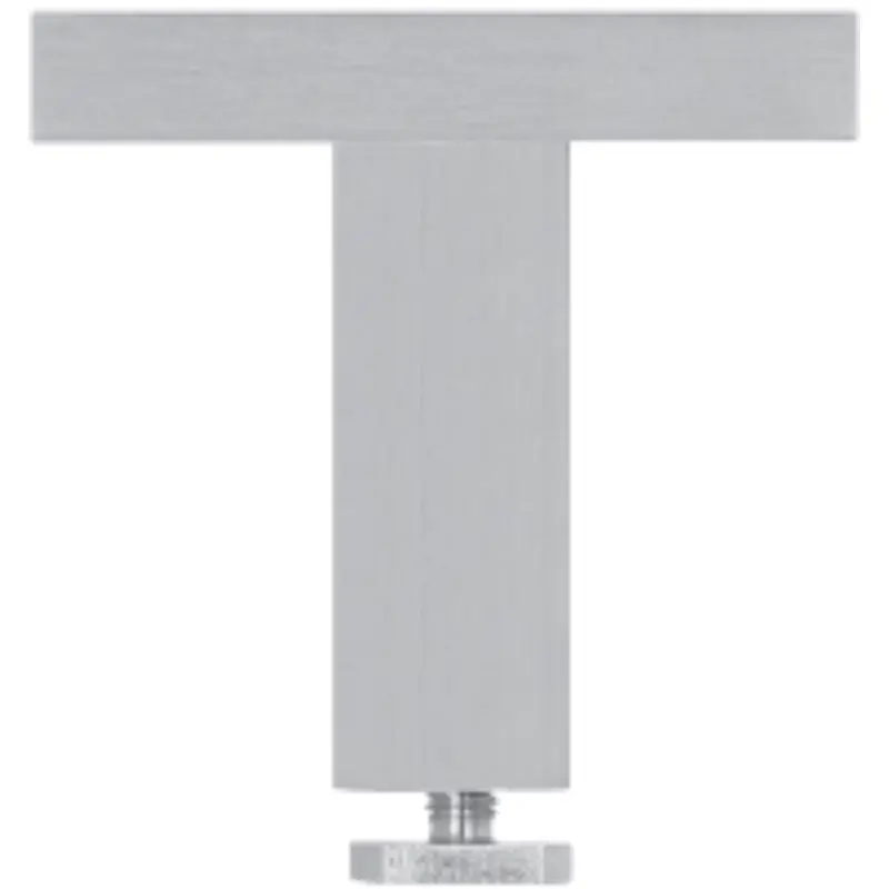 Wall And Ceiling Bracket, Single Square Sn 80mm