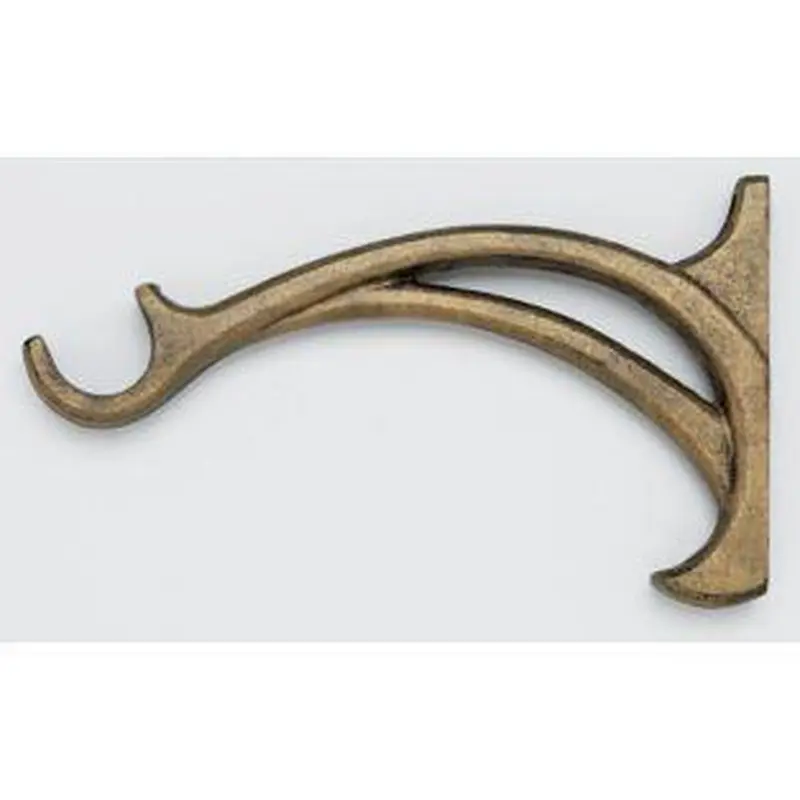 Wrought Iron Bracket 7-1/2" Projection - 801 - Iron Gold
