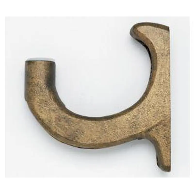 Wrought Iron Holdback Base - 801 - Iron Gold