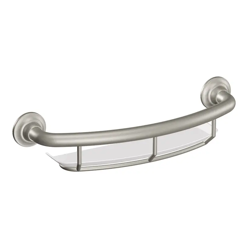 Chrome 16" Grab Bar with ShelfChrome