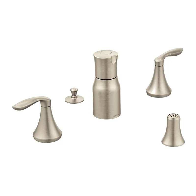 Eva Chrome Two-Handle Bidet FaucetChrome