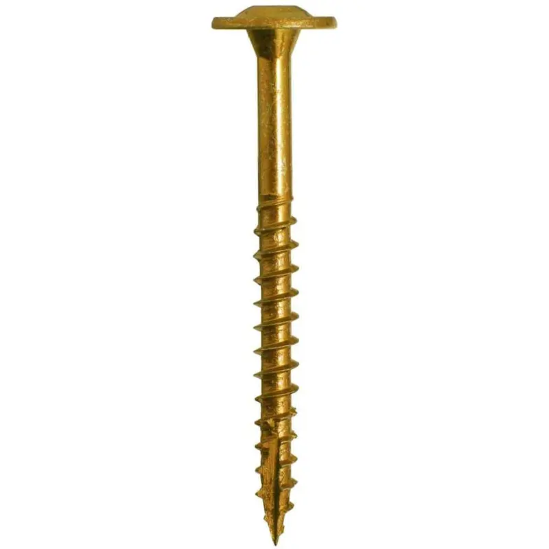 #8 x 1-1/2 in. Star Drive Low Profile Washer Head Cabinet Wood Screw (100-per Pack)