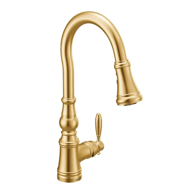 Weymouth One-Handle High Arc Pulldown Kitchen FaucetChrome