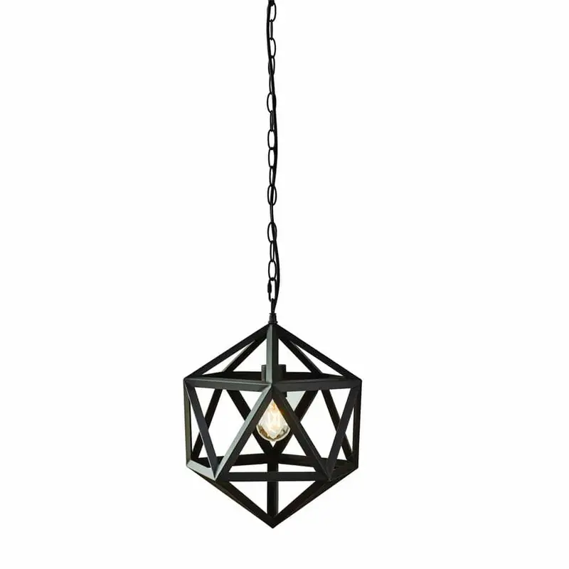 1-Light Bronze Outdoor Pendant Light (Bulb Included)each