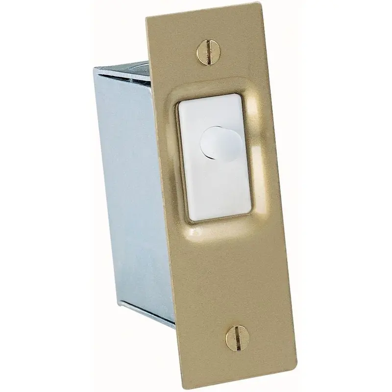 10 Amp Single-Pole AC/DC Push Button Door Switch (1-Pack).36 / each
