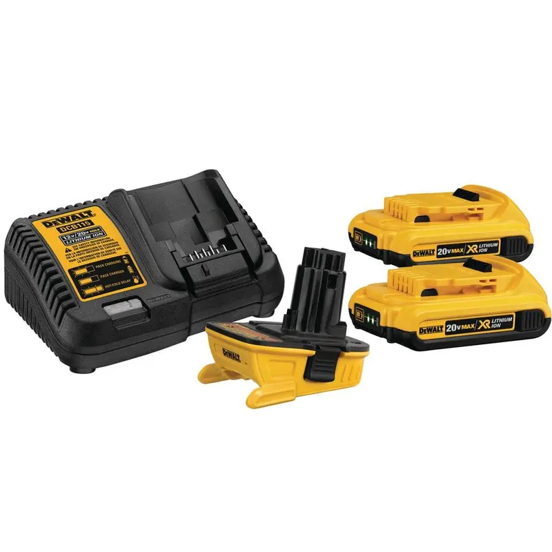 18-Volt to 20-Volt MAX Lithium-Ion Battery Adapter Kit (2-Pack)3.41 / each