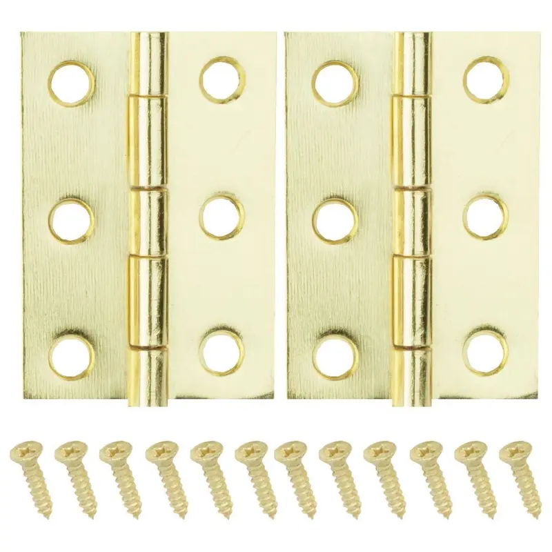 2-1/2 in. x 1-9/16 in. Bright Brass Middle Hinges0.07062 / each