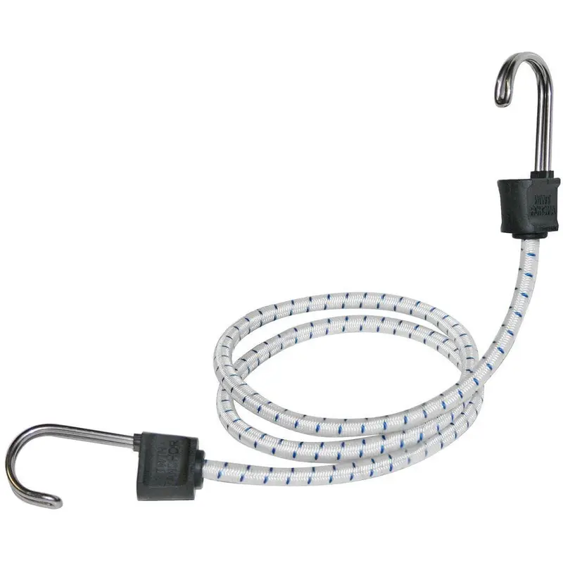 24 in. Bungee Cord Marine Twin Anchor with Stainless Steel Hook