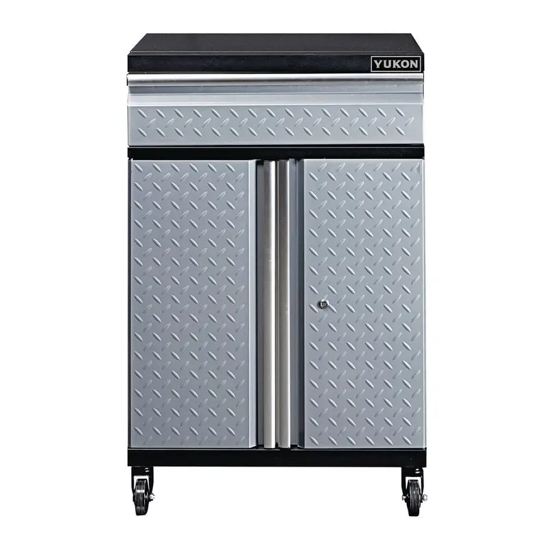 27 In. Garage Cabinet, 1 Drawer with Casters