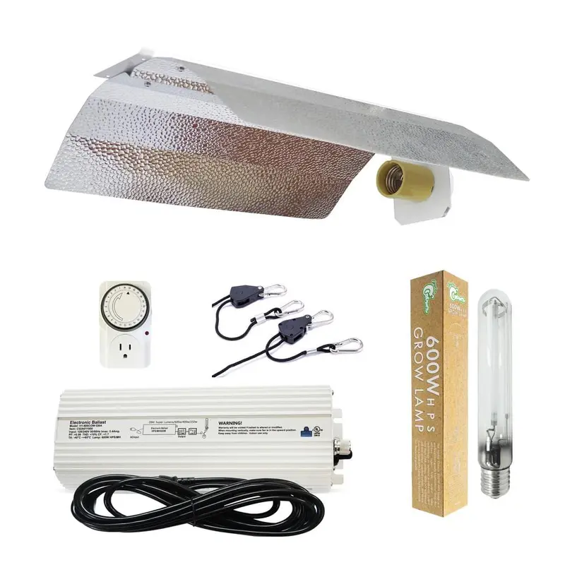 600-Watt HPS Grow Light System with Basic Wing Reflector15 / each