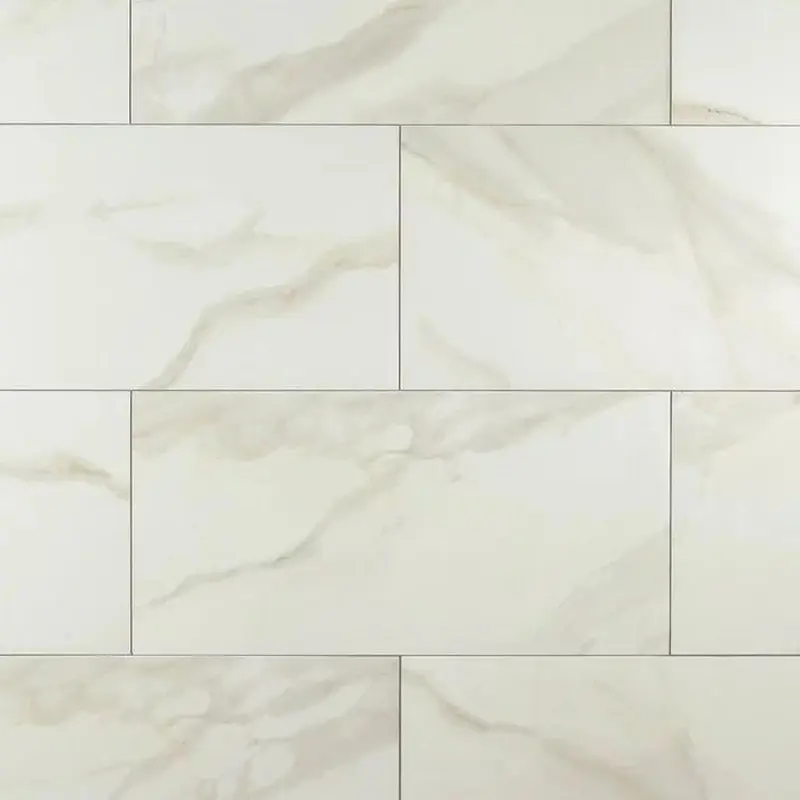 Andover White Polished Porcelain Tilebox