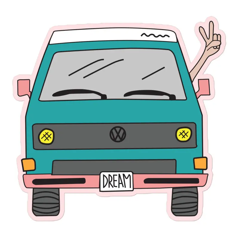 Dream Machine Sticker33