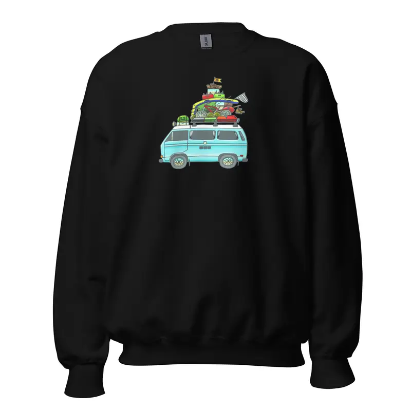 RAD Vanagon Unisex SweatshirtBlack / S