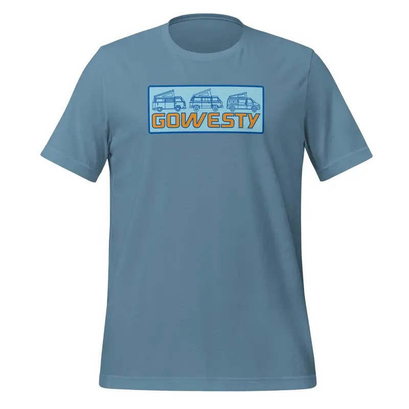 Van Line-Up T-ShirtSteel Blue / S