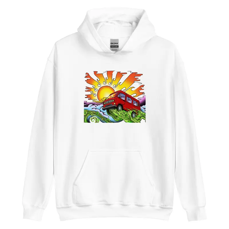 Van & Sun HoodieBlack / S