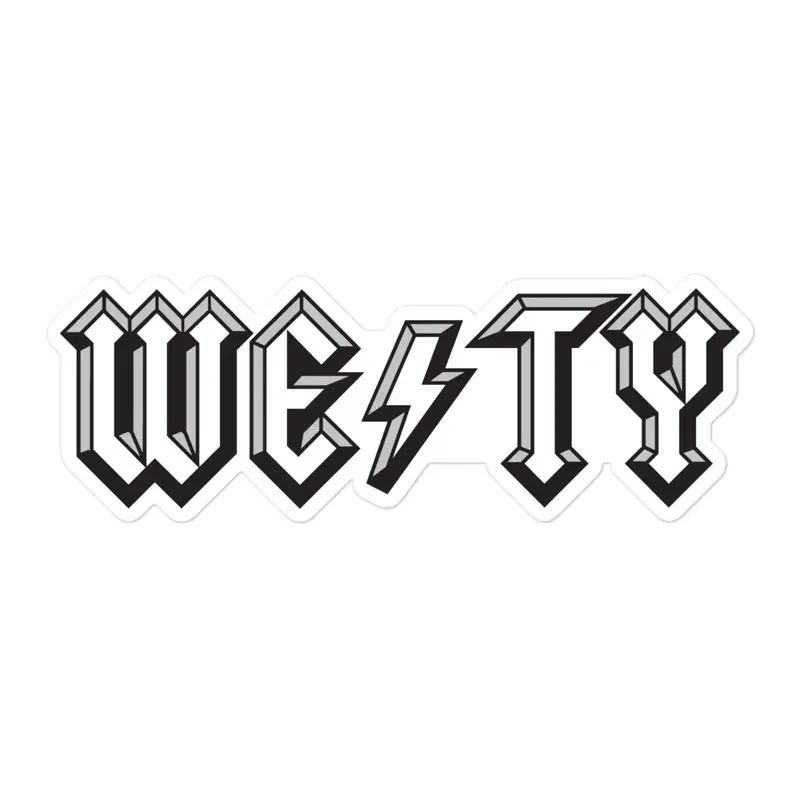 Westy High Voltage Sticker33