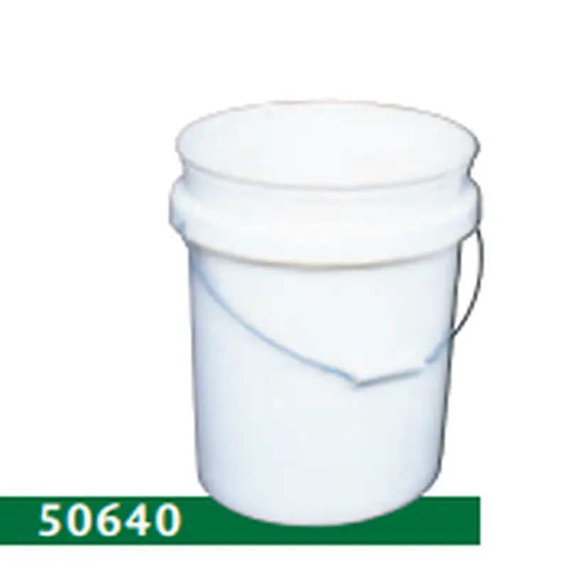 Encore Plastics 5 Gallon White .70 mil Paint Pail Without LidBlack / 5 Gallon
