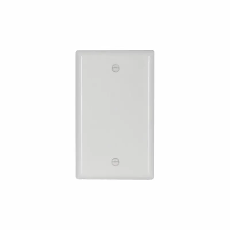 Eaton Cooper Wiring Blank Wallplate, White 1 GangWhite / 1 Gang
