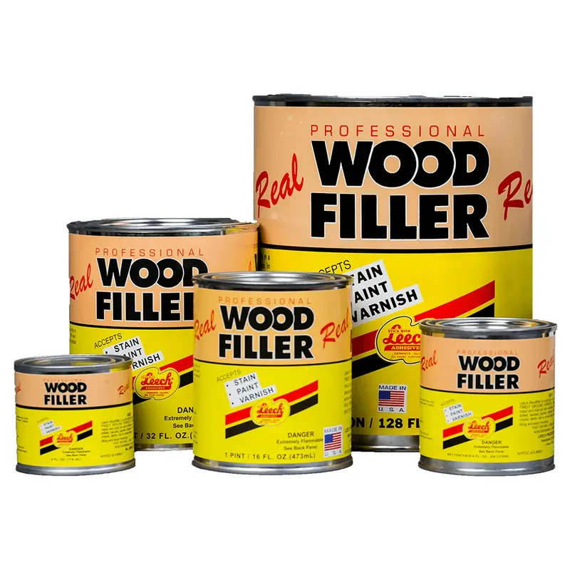 Leech Superior Grade Real Wood Filler 1 Quart1 quart