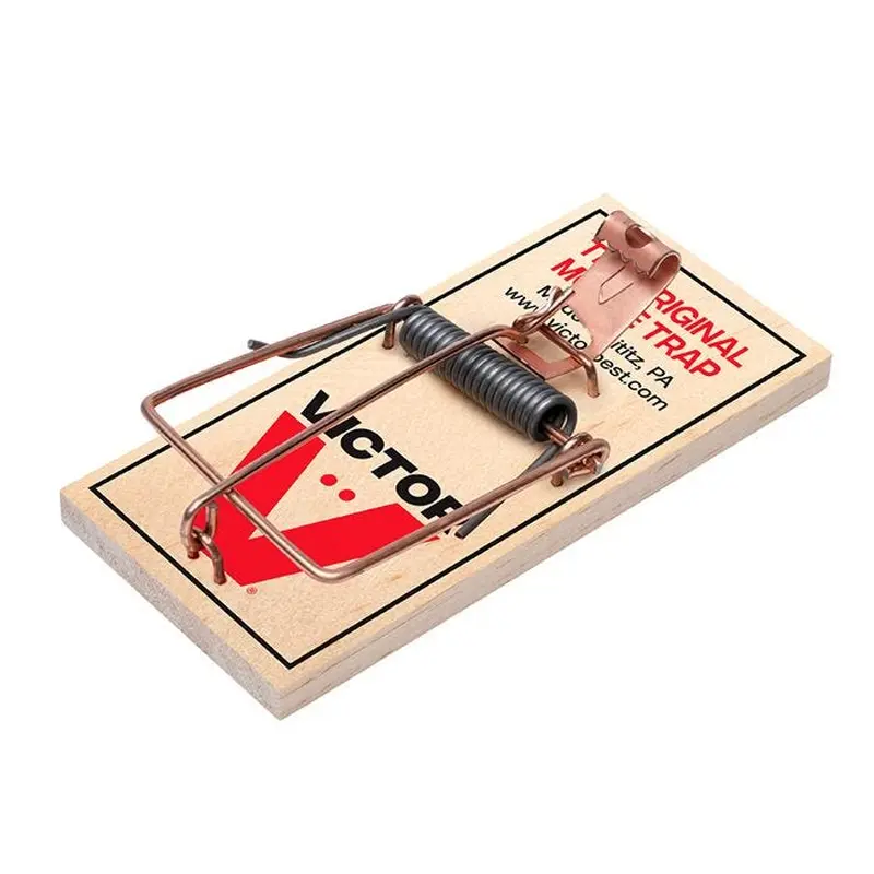 Victor Metal Pedal Mouse Trap12 Pack