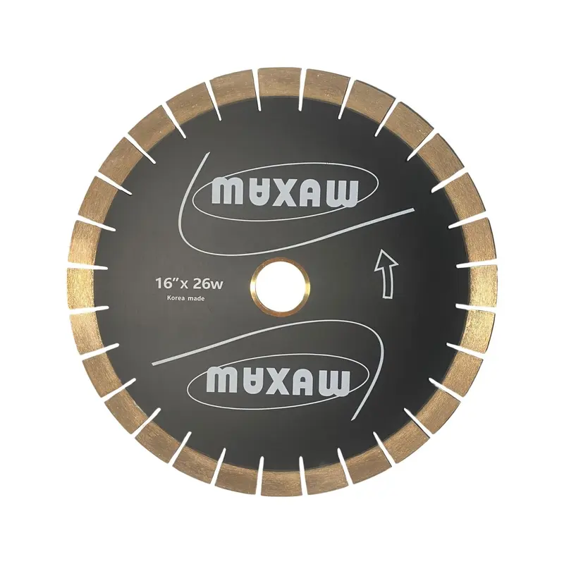 Maxaw Premium Quality Long Life Bridge Saw Blades - 26mm Segments14"