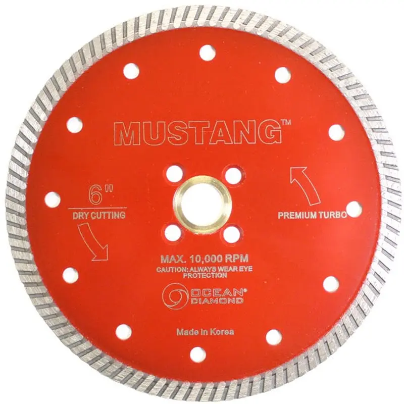 RED MUSTANG Turbo BladesRED MUSTANG Turbo Blade  4.5"