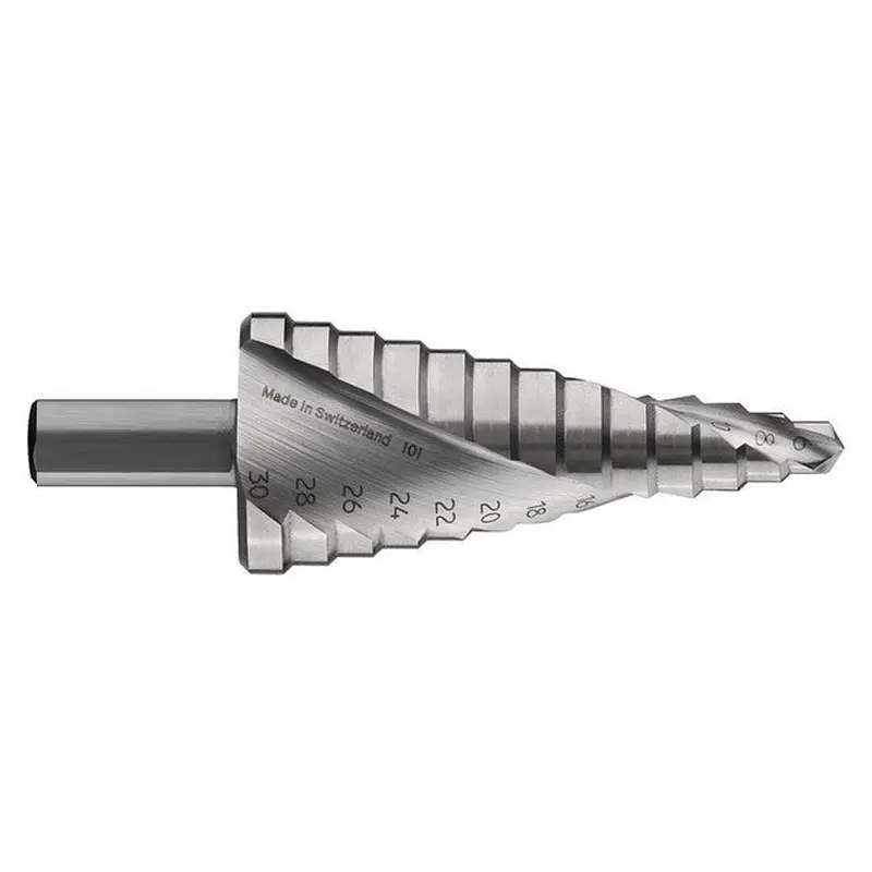 Step Drill Bit HSS-TiN | 6-30x10x100mm -13 diameters | 2608597520