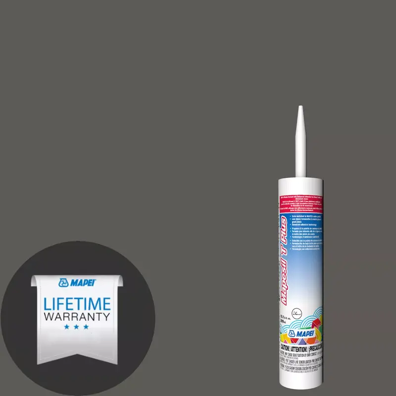 5047 Charcoal Mapesil T Plus Silicone Caulk