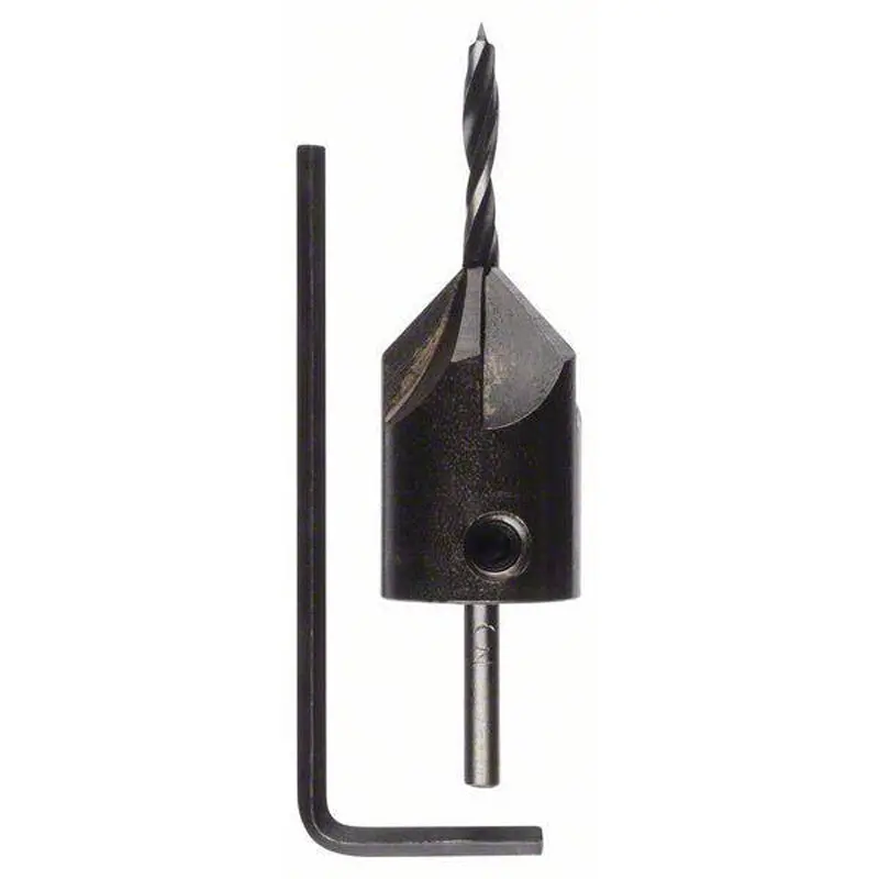 Brad point drill bits with 90 countersink 3mm