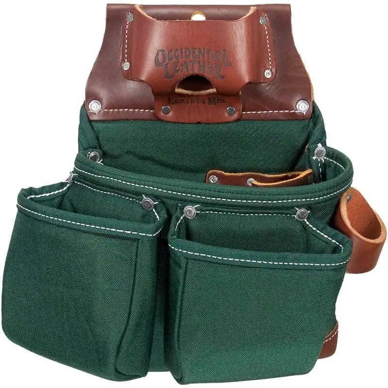 OCCIDENTAL LEATHER 8018DB - OxyLights 3 Pouch Tool Bag