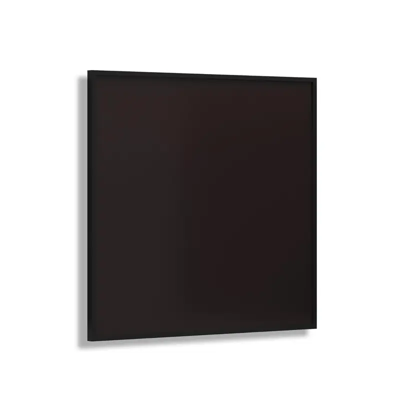400-Watt Infrared Electric Panel Heater Black7.7 / each