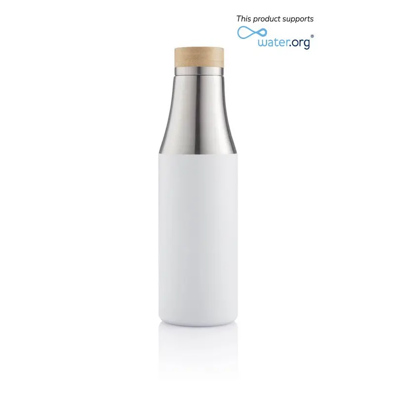 BREDA - CHANGE Collection Insulated Water Bottle - White