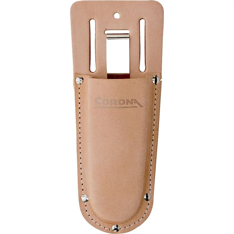 CORONA AC 7220 Scabbard Pruner, Leather Handle, 5 in OAL