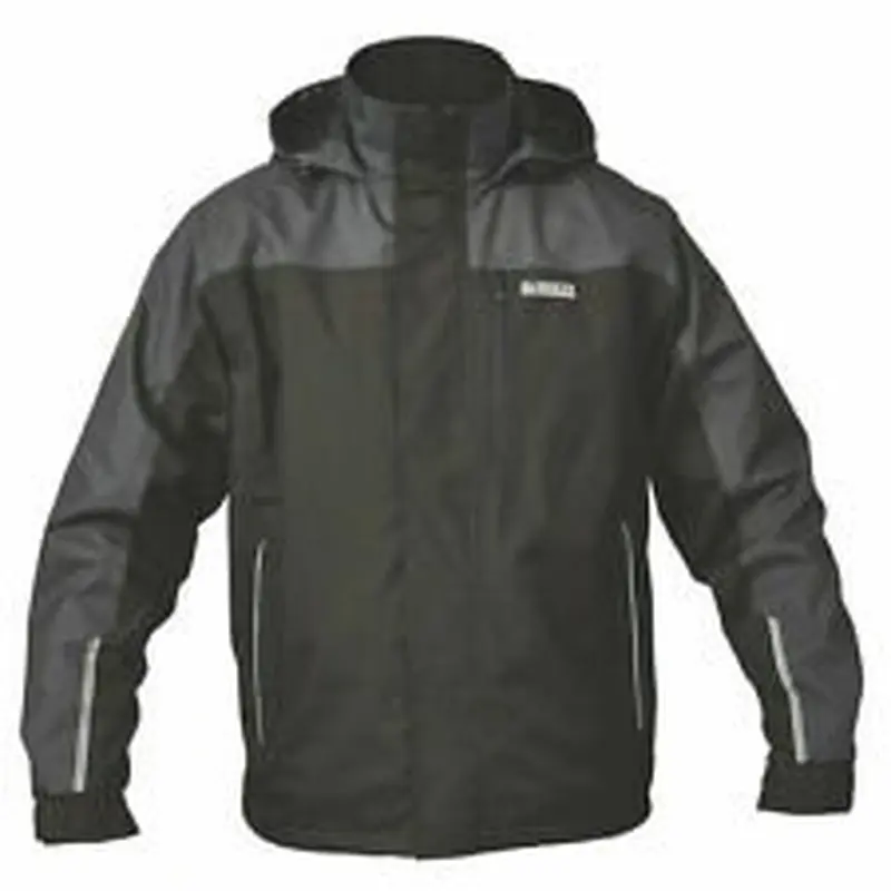 DeWalt Storm Waterproof Jacket - Black/Grey | DWC48-013M
