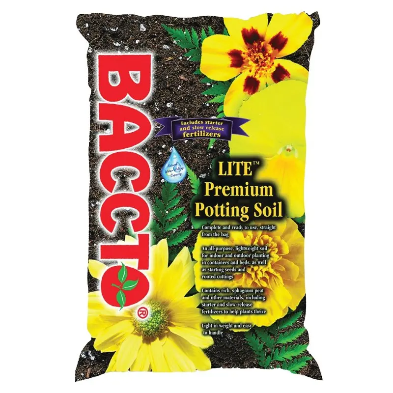Baccto 1460P Potting Soil, 8 qt, Bag