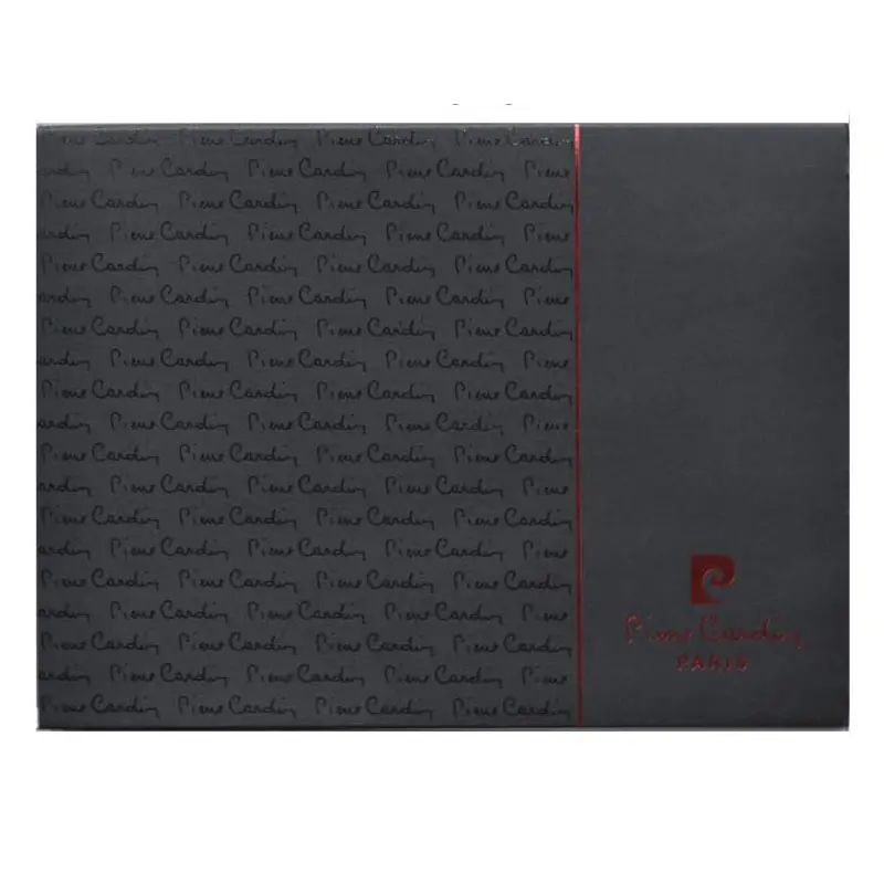 NORDEN - Set of Pen and Notebook in Refillable Sleeve by Pierre Cardin