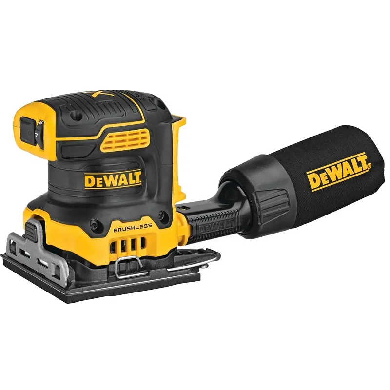 DeWALT XR DCW200B Sander, Tool Only, 20 V, 6 Ah, 1/4 in Sheet